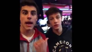 magcon tour boys push up competition washington dc 12 29 13