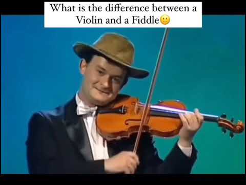What's the difference between a violin and a fiddle?