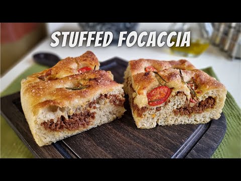 You Need to Try This Stuffed Focaccia Bread ASAP | Easy & Delicious Recipe