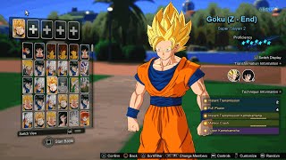 Dragon Ball Sparking Zero - Goku SSJ 2 VS Crimson Hybrid Masked SSJ 2