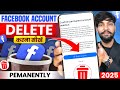 Facebook Account Kaise Delete Kare How To Delete Facebook Account Permanently Fb Id Delete