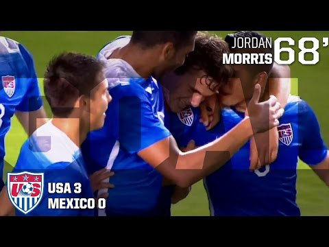 U-23 MNT vs. Mexico: Jordan Morris Goal - April 22, 2015