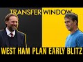 West Ham's Transfer Window Blitz | Hammers Aiming for Early Transfer Deals Under Lopetegui