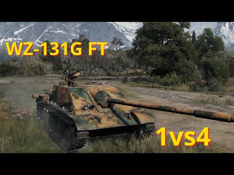 World of tanks WZ-131G FT - 3,6 K Damage 9 Kills, wot replays