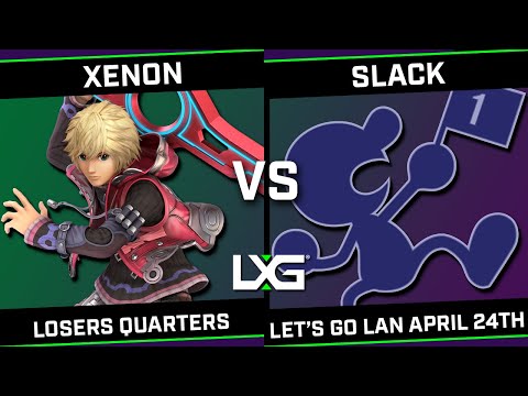 Xenon (Shulk) vs Slack (Game & Watch) - LXG Let's Go LAN April 24th