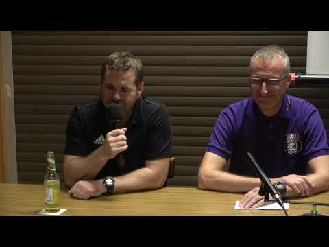Pressekonferenz nach dem Oberligaspiel FSV Jägersburg - TSV Emmelshausen am 06.10.18