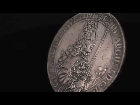 Moneda, Estados alemanes, SAXONY-ALBERTINE, Friedrich August I, Thaler, 1694