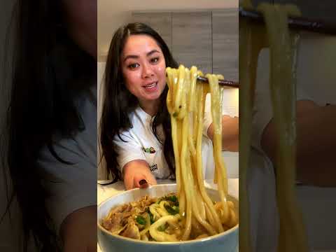 Curry Beef Udon (20 Minute Dinner)