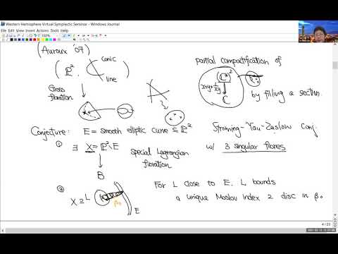 Yu-Shen Lin - SYZ Mirror Symmetry on P^2 and enumerative geometry