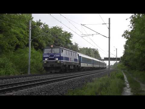 Szybki przelot EP09-033 PKP IC, linia kolejowa nr 4 - CMK, Lublinów, 02.06.2019