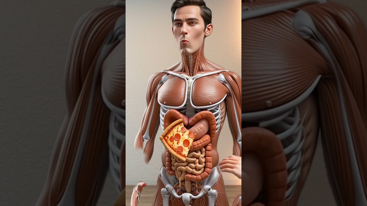 Inside Your Stomach After Eating Junk Food | 3D Body Animation