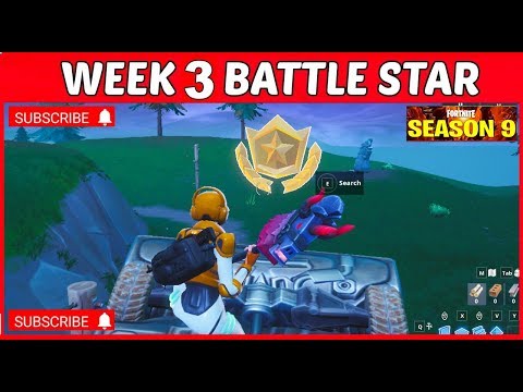 Fortnite Season 9 Week 3 Loading Screen Secret Battlestar/Banner Location GUIDE! - Fortnite Battle