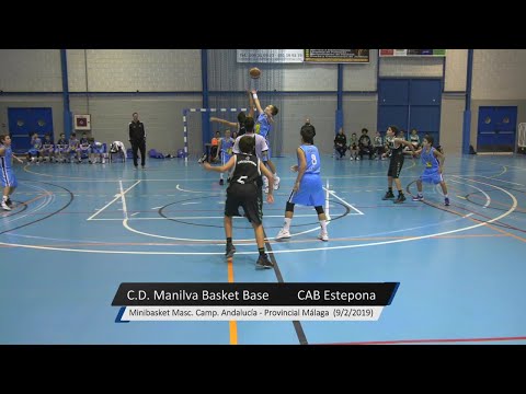 MINIBASKET C.D. MANILVA BASKET BASE -  C.A.B. ESTEPONA J8