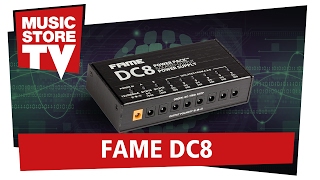 Video thumbnail for FAME DC8 multi power supply for pedal boards  // Review by MusicStoreTV
