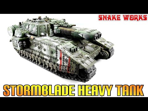 What is a Stormblade Super Heavy Tank? Lore and Background - Space Marines - Horus Heresy
