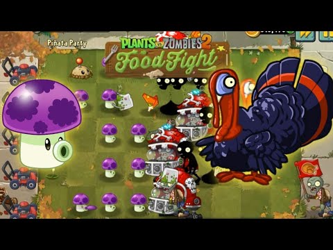 Plants vs Zombies 2 - Piñata Party Food Fight - Day 8