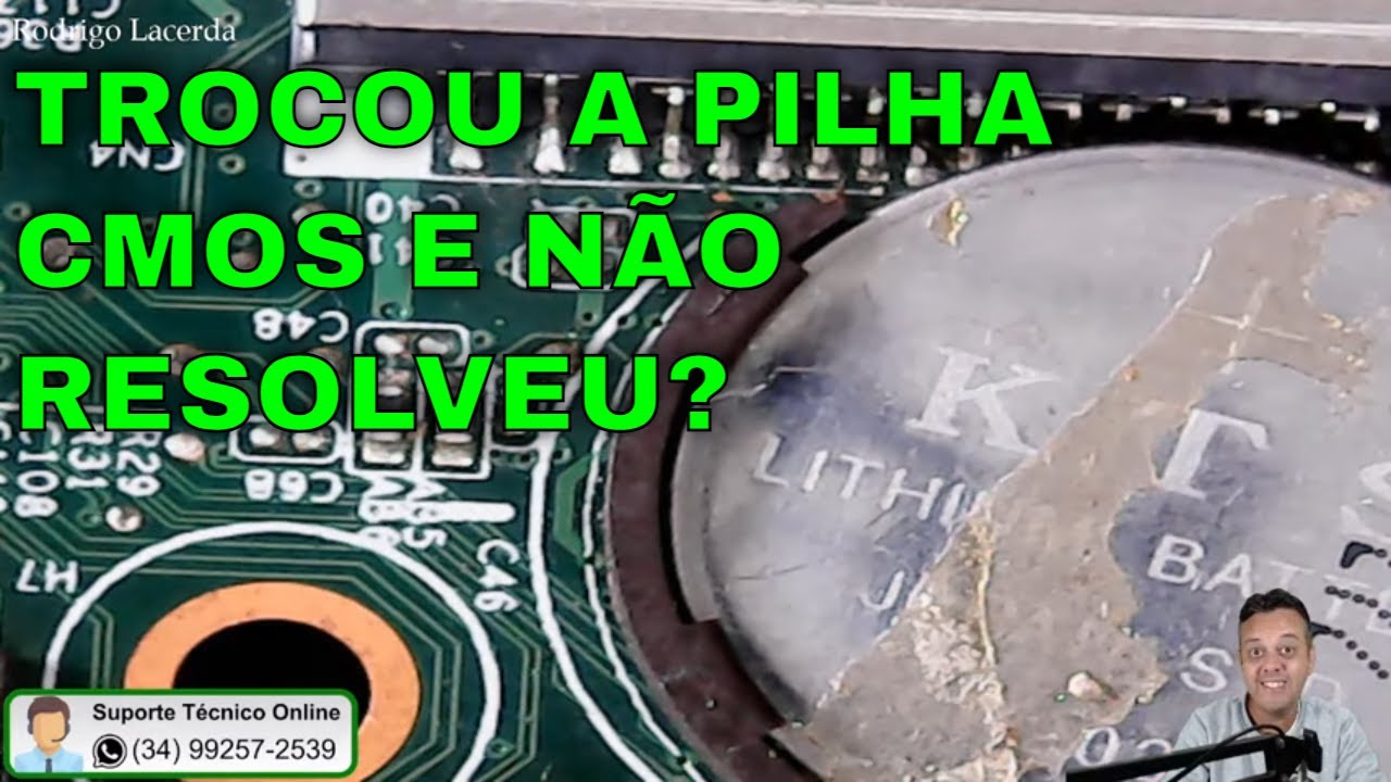 Trocou bateria cmos e defeito continua? Destrinchando o Circuito RTC como você nunca viu!