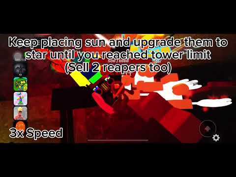How to beat Halloween Event 2025 solo easily in Slap Battle Tower Defense V3.4 | Denny812
