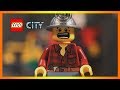 Конструктор Лего Сити шахта - беспредел на прииске (Lego City - Лего Город) 