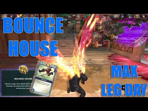 BUCK BOUNCE HOUSE with MAX LEG DAY | Paladins