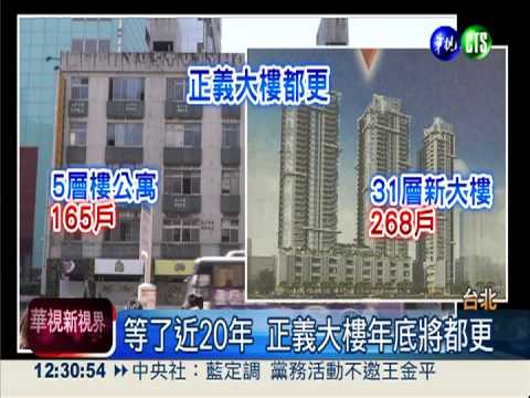 都更拖20年 北市正義大樓年底拆