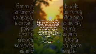 DEUS ESTÁ NO CONTROLE DE TUDO. BOA TARDE! #deustemumapalavrapravoce #reflexão