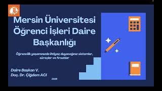 Öğrenci İşleri Daire Başkanlığı | Oryantasyon 2026