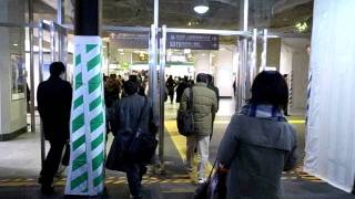 2012 東京駅の散歩 Walking Through Tokyo Station 120124
