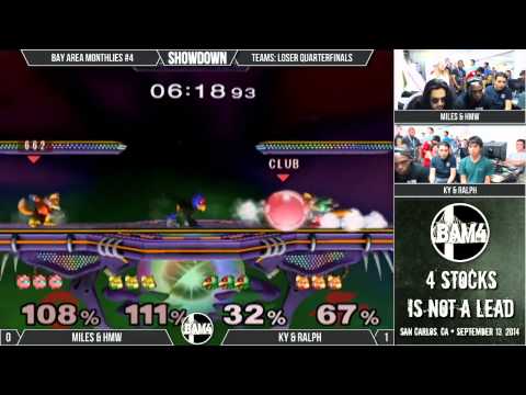 Bay Area Monthlies #4: Teams: Loser Quarters - Miles & HMW vs Ky & Ralph