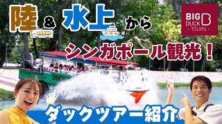 【大人気🌟アクティビティ】ダックツアーで陸から水上からシンガポール観光を楽しんできたっ!