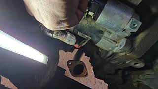 Starter replacement on 2014 chevy impala 3.6 full video