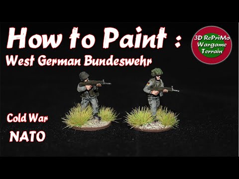 Tutorial:How to Paint 1/72 West German Bundeswehr (NATO)/Painting Guide/Bemalung Bundeswehr/ColdWar