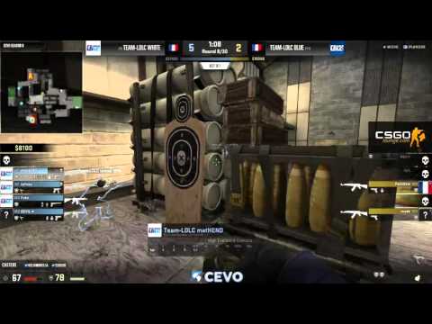 LDLC White vs LDLC Blue (CEVO-M CS:GO Season 8) - Helium & Launders