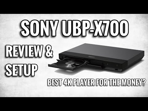 SONY UBP-X700 4K ULTRAHD BLU-RAY PLAYER REVIEW & SETUP | DOLBY VISION & GREAT VALUE!