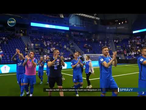 Slováci na ME v malom futbale zvíťazili nad Belgickom 2:0