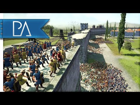 EPIC SIEGE OF TITANS - Pro Player Siege Battle - Total War: Rome 2