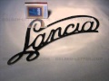 Lancia 1907 Logo Chromed Metal