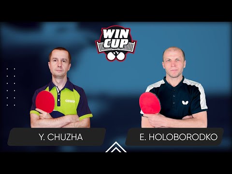 00:15 Yurii Chuzha - Evhenii Holoborodko West 6 WIN CUP 21.01.2024 | TABLE TENNIS WINCUP