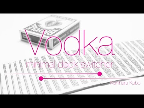 Vodka (ウォッカ) ※ ｜クロースアップ,カード・トランプや手品グッズ揃うマジックショップ｜セオマジック