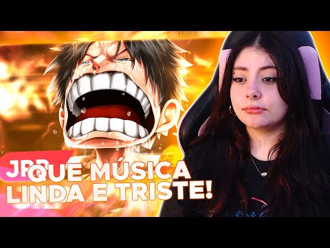 REACT |  Eterno Pirata - Luffy e Ace (One Piece) | JRP ‹ Aline ›