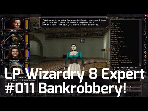 Let's Play Wizardry 8 Expert Playthrough #11- Musashi's Eleven.. uh, eight