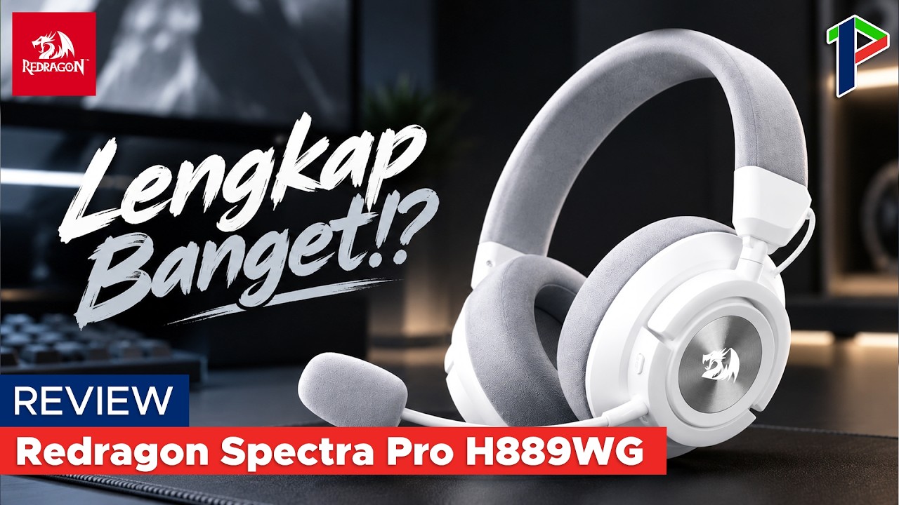 Headset multi koneksi serba bisa! | Redragon H889W - Review Indonesia