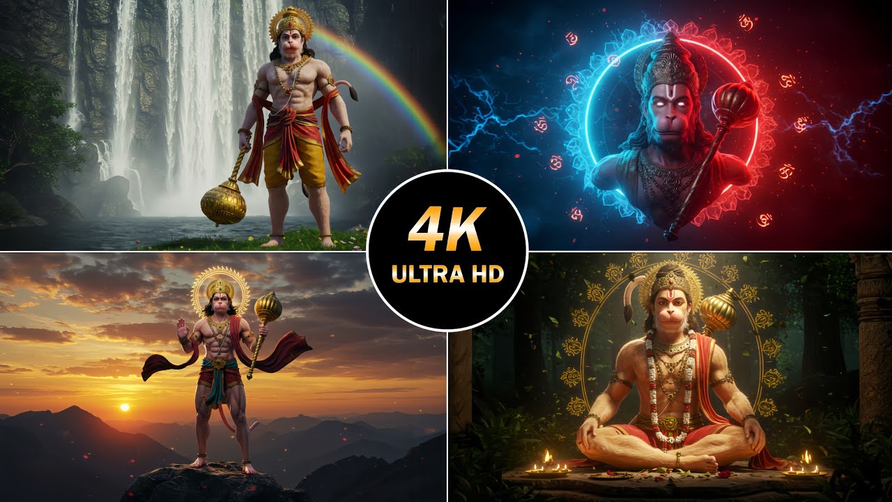Top 5 Hanuman Live Wallpaper 4k // Hanuman PC Live Wallpaper