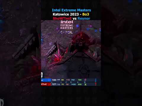 ShoWTimE vs Reynor IEM Katowice 2023 Part 14 #shorts #starcraft #starcraft2