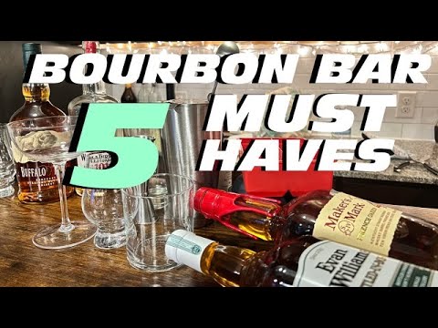 How to Start Your Home Bourbon Bar!