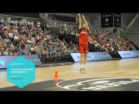 TG7 te ofrece este domingo el partido de presentación del Covirán Granada con Ucam Murcia.