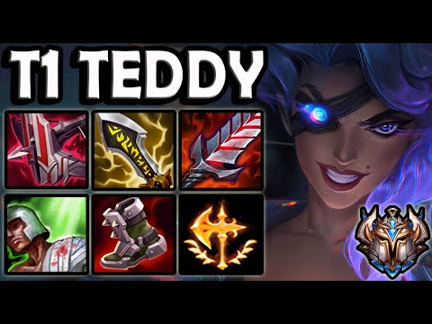 T1 Teddy SAMIRA ADC vs JHIN - Patch 11.1 Korea Challenger ✅