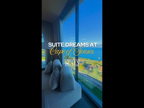 Suite Dreams at Cape of Senses on Lake Garda in Italy #travel #hotel #italy