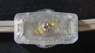 In-Line Cord Switch Installation