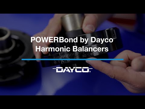 Car Maintenance: PowerBond by Dayco Harmonic Balancers
